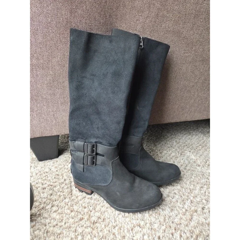 Sorel black lolla II tall boots